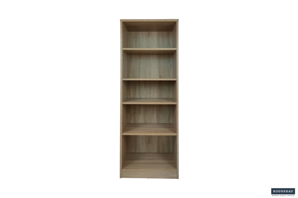 Boekenkast 'Space' 4 legplanken Sonoma (1c) - Afbeelding 4