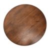 Salontafel rond  - 80x80x35 - bruin - Mangohout - Afbeelding 4