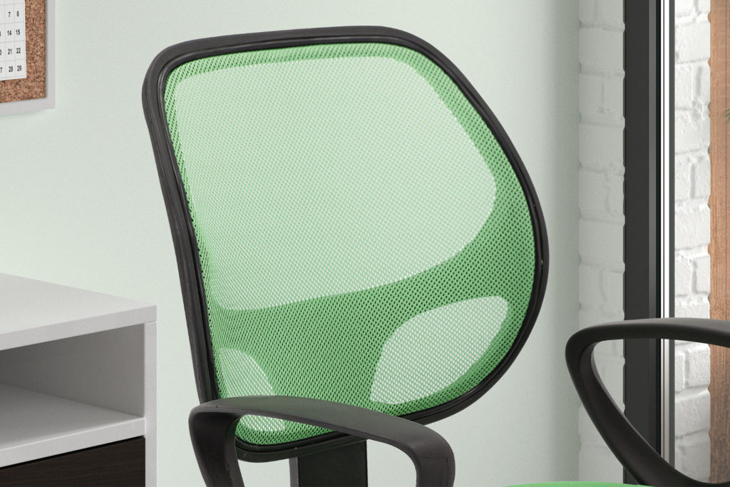 Bureaustoel 'Hippa' Mesh Lime (1c) - Afbeelding 4