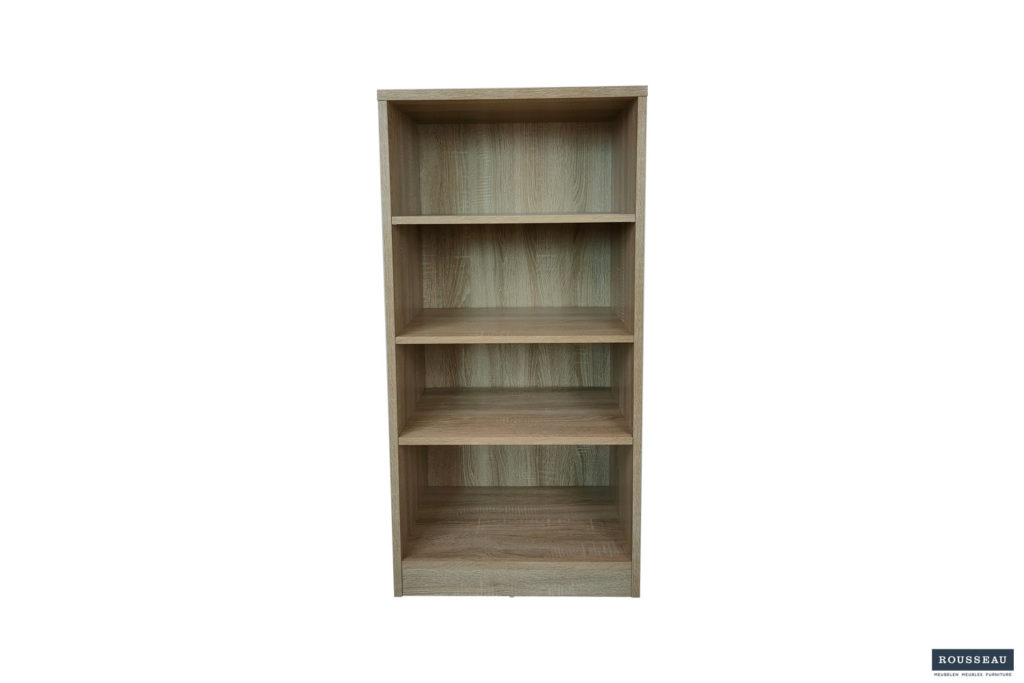 Boekenkast 'Space' 3 legplanken Sonoma (1c) - Afbeelding 4