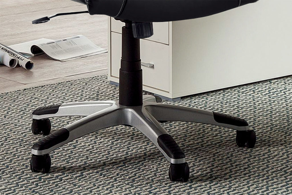 Bureaustoel 'Dali' PU Zwart (1c) - Afbeelding 4