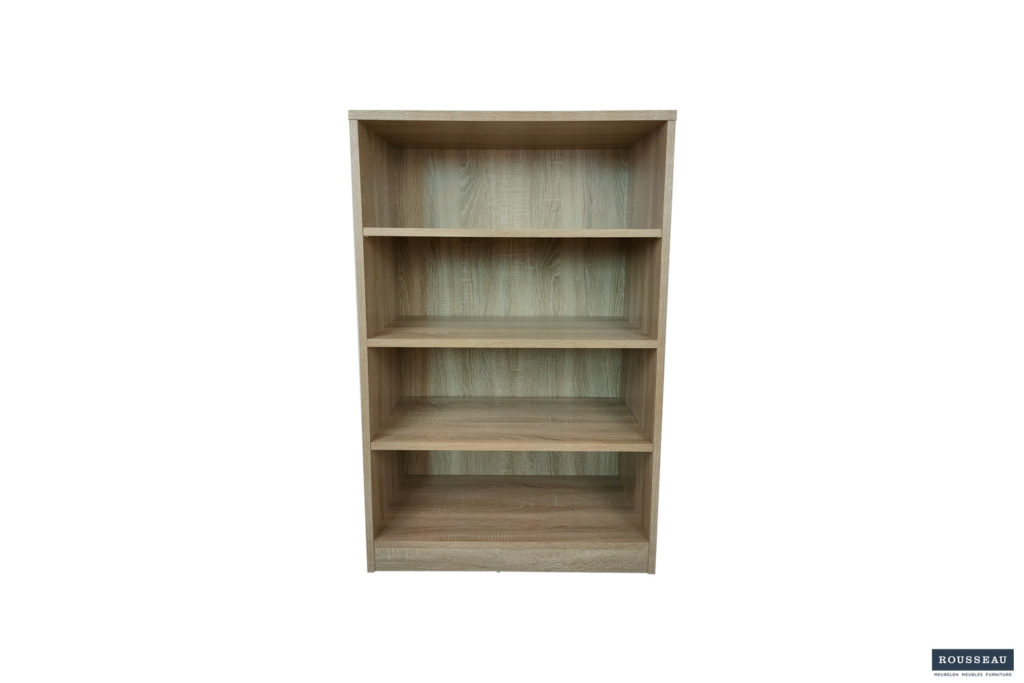 Boekenkast 'Space' 3 legplanken Sonoma (1c) - Afbeelding 4
