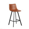 Counterstoel 'Ozan' PU Cognac (2 per doos) - Afbeelding 4