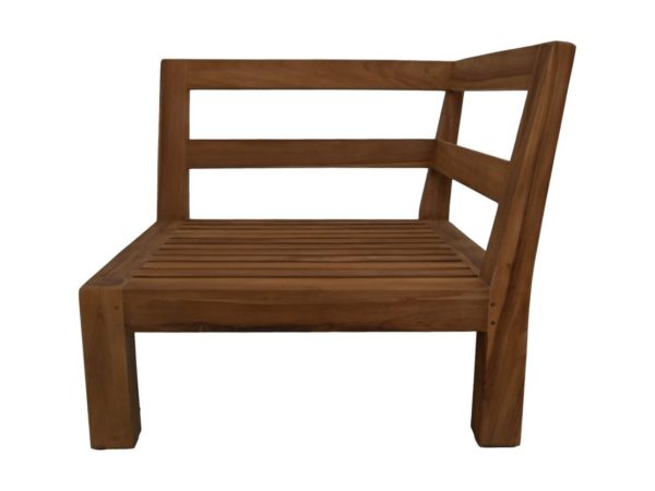 Tuin loungeset Aruba 8-delig + salontafel (incl. kussens) - wit - Teak - Image 4