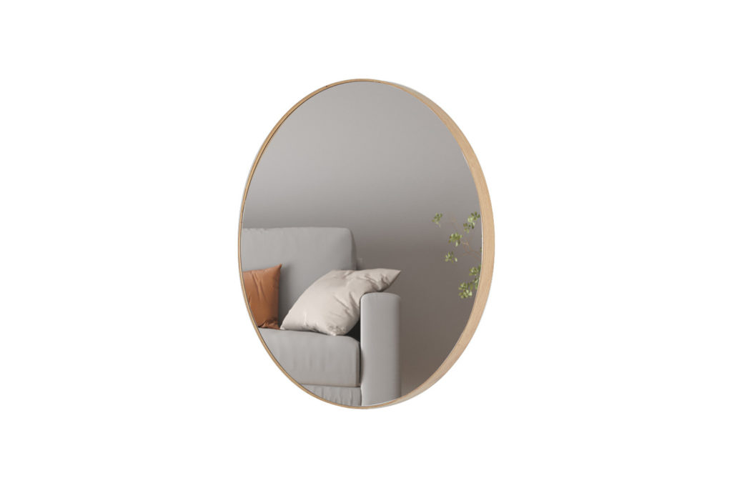Spiegel 'Ria' 80x80 Oude eik (1c) - Afbeelding 4