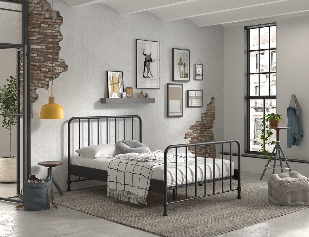 BRONXX BED MAT ZWART 140x200CM - Afbeelding 4