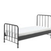 Deze BRONXX-combinatie bestaat uit het zwarte BRONXX bed (90x200cm) met het bijhorende nachtkastje in het zwart. - Afbeelding 4