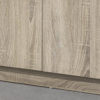 Opbergkast 'Ray' 2 deuren en 4 legplanken Sonoma (1c) - Afbeelding 4