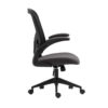Bureaustoel 'Marcos' Mesh Zwart/Grijs (1c) - Afbeelding 5