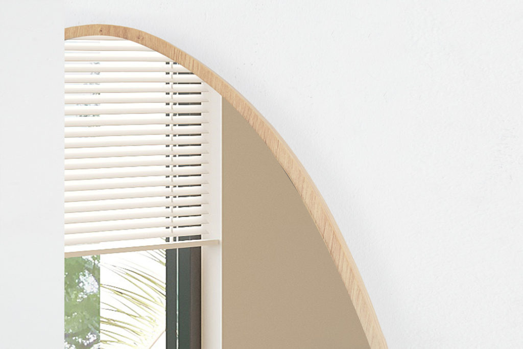 Spiegel 'Roza' 80x60 Oude eik (1c) - Afbeelding 5