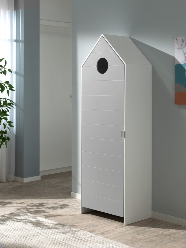 CASAMI KAST 1 DEUR GRIJS - Afbeelding 5