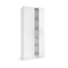Opbergkast 'Ray' 2 deuren en 4 legplanken Wit (1c) - Afbeelding 5