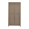 Opbergkast 'Space' 2 deuren en 4 legplanken Sonoma (1c) - Afbeelding 5