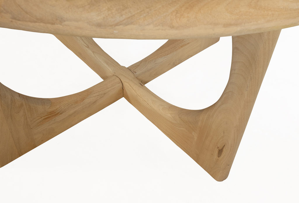 Eetkamertafel Ø130, Groovy Natural - Afbeelding 6