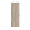 Opbergkast 'Mike' 40 cm 1 deur Sonoma - WR01 (1c) - Afbeelding 6