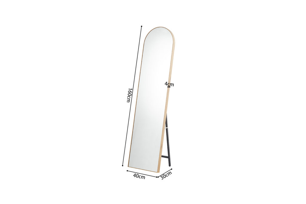 Spiegel 'Rosalie' 160x40 Oude eik (1c) - Afbeelding 6