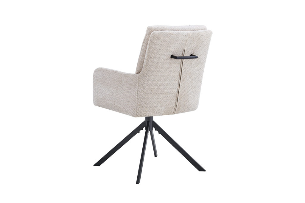 Stoel 'Granada' Draaibaar Beige (2 per doos) - Afbeelding 6