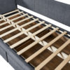 PROMO - Bed 'Parma' 90x200 met lattenbodem Grijs (2c) - Afbeelding 6