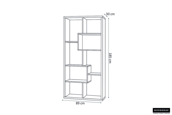 Room divider 'Split' Sonoma (1c) - Image 6