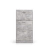 Schoenenkast 'Carini' 3 laden Beton (1c) - Afbeelding 6