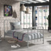 Deze BRONXX-combinatie bestaat uit het grijze BRONXX bed (90x200cm) met het bijhorende nachtkastje in het grijs. - Afbeelding 7