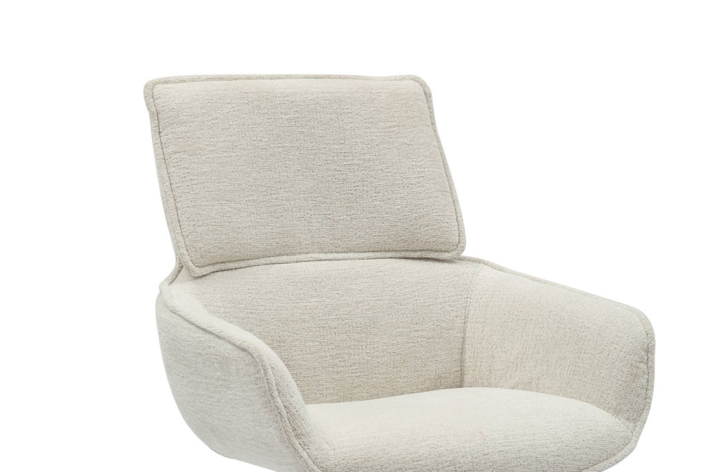 PROMO - Stoel 'Arasa' Draaibaar Beige (1 per doos) - Afbeelding 8