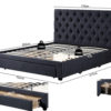 PROMO - Bed 'Siena' 160x200 met lattenbodem Grijs (2c) - Afbeelding 10