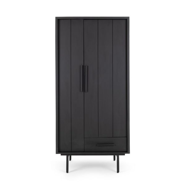 Jayden Black Garderobe Kast 85cm