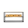 Len consoletafel met 3 lades 140