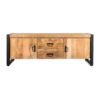 Britt 2 doors 2 drawer tv cabinet