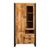 Britt vitrine cabinet open right side