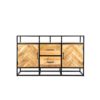 Jax dressoir met 2 deuren en 2 lades 150