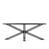 Yana Elipse Eettafel Zwart 180