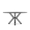 Yana Ronde Eettafel Zwart 130