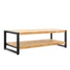 Britt Coffee Table with Shelf 140 - Afbeelding 2