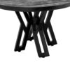 Yana Ronde Salontafel Zwart 60 - Afbeelding 2