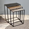 Antique Tricolore Sidetable 65 - Afbeelding 2