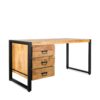 Britt 3 drawer desk - Afbeelding 2