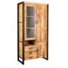 Britt vitrine cabinet open left side - Afbeelding 2