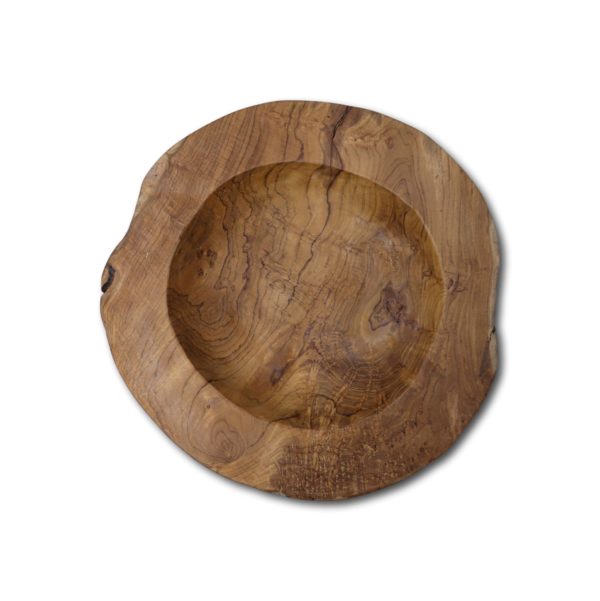 Fruitschaal large - ø38-45 cm - blank - teak - Image 2