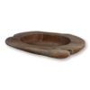 Fruitschaal large (Behandeld met Bijenwas) - ø38-45x15 - Naturel - Teak - Afbeelding 2