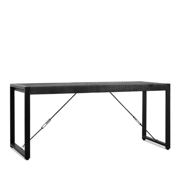 Britt Eettafel Zwart 200 - Afbeelding 2