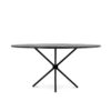 Yana Ronde Eettafel Zwart 130 - Afbeelding 2