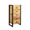 Britt 5 drawer cabinet - Afbeelding 2