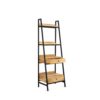Houten ijzeren kast met 2 lades - Afbeelding 3