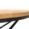 Houten ijzeren Salontafel 70 - Afbeelding 3