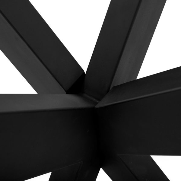 IJzeren Eettafel Spiderpoot voor Ronde Tafel Knock down - Afbeelding 3