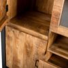 Britt vitrine cabinet open right side - Afbeelding 3