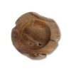 Fruitschaal large (Behandeld met Bijenwas) - ø38-45x15 - Naturel - Teak - Afbeelding 3