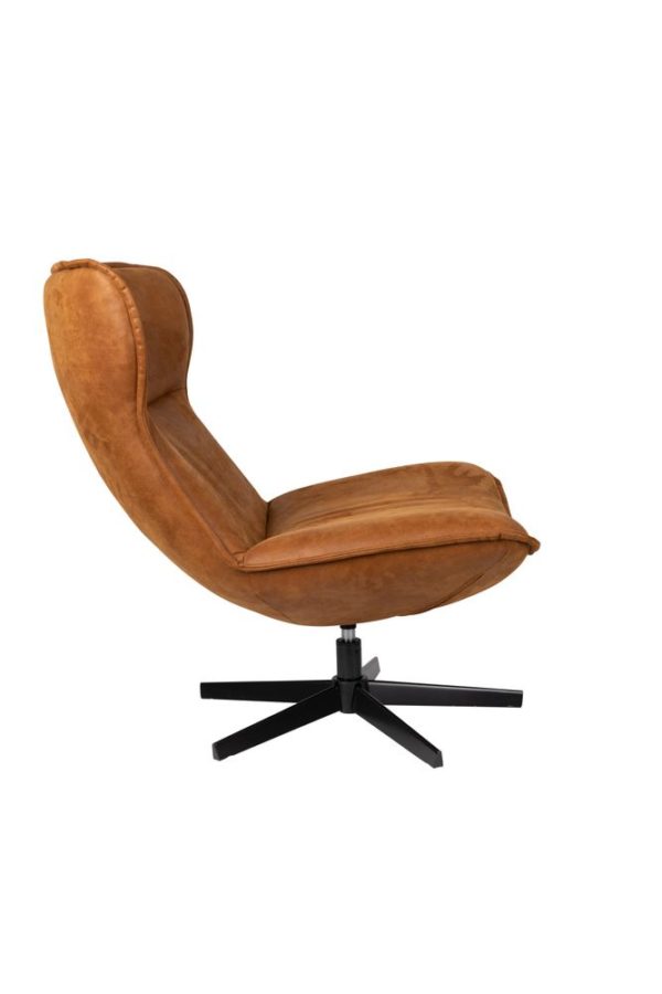 John Fauteuil Cognac - Image 3